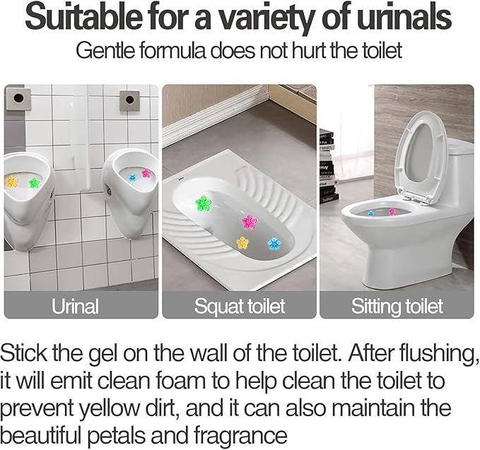 Fresh Bloom Toilet Cleaning Gel Stamp Buy 1 Get Free