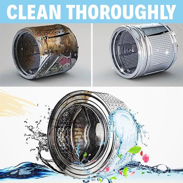 Washing Machine Deep Cleaning Tablets (Pack of 12)