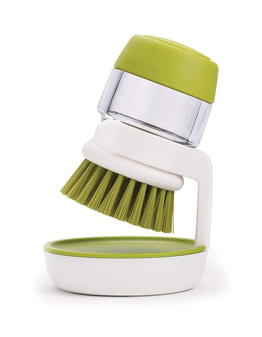 Premium Cleaning Brush with Storage Stand – Multipurpose Kitchen & Bathroom Cleaner