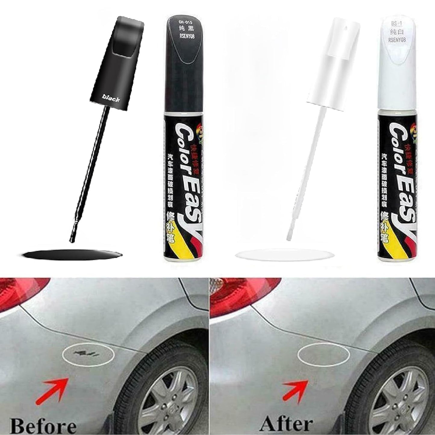 Quirky Color Easy Black Car Scratch Remover – Restore Your Car’s Shine Instantly