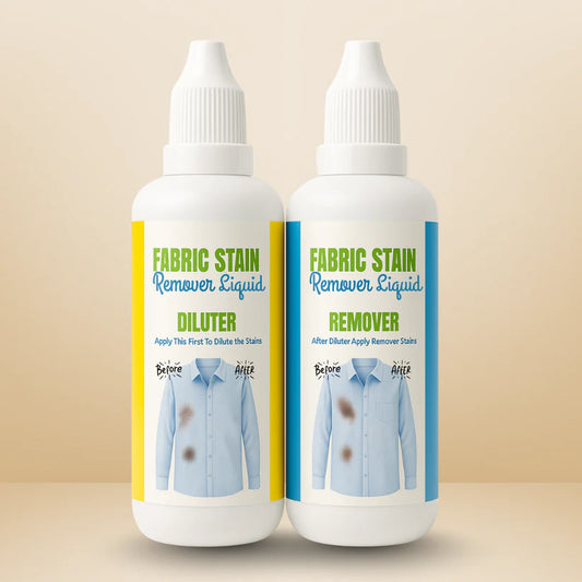 All in One Fabric Stain Remover Liquid – Powerful Instant Stain Cleaner for Clothes