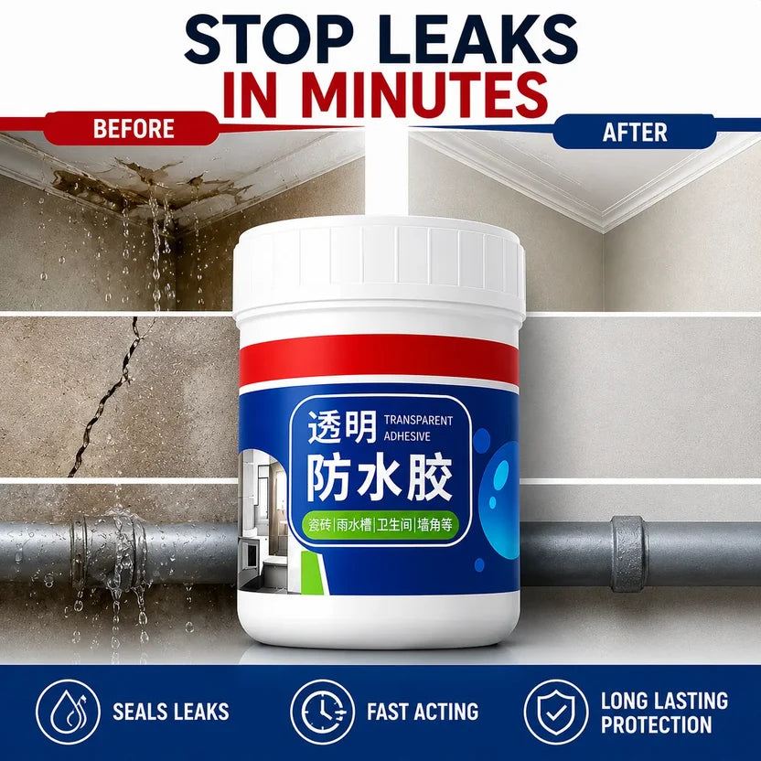 Waterproof Adhesive Glue, 300gm, with Brush