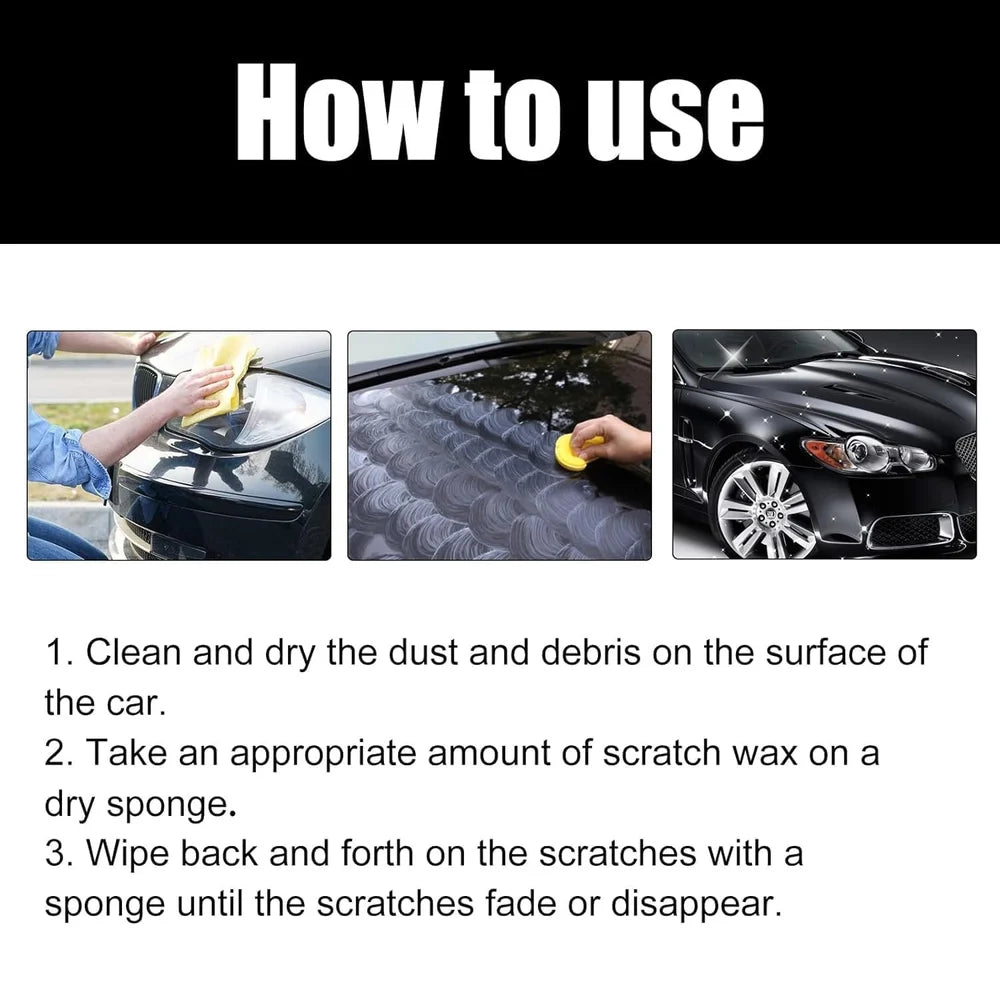 Quirky Scratch Removal Wax – Instantly Remove Car Scratches & Restore Shine
