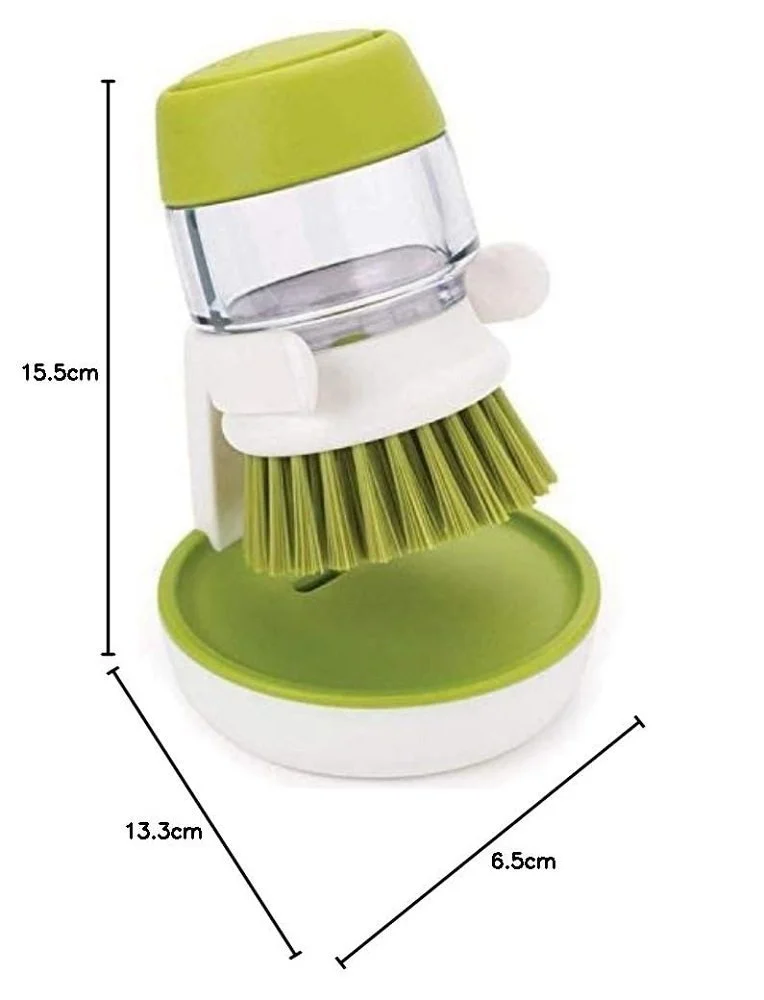 Premium Cleaning Brush with Storage Stand – Multipurpose Kitchen & Bathroom Cleaner