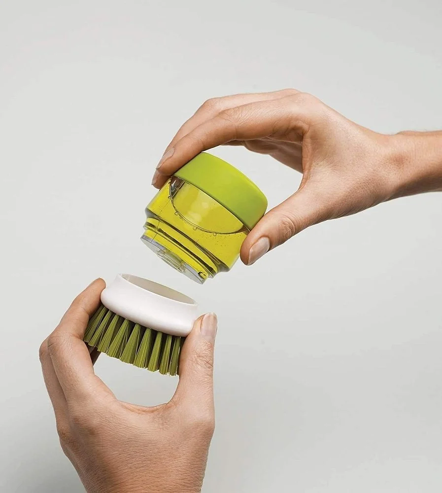 Premium Cleaning Brush with Storage Stand – Multipurpose Kitchen & Bathroom Cleaner