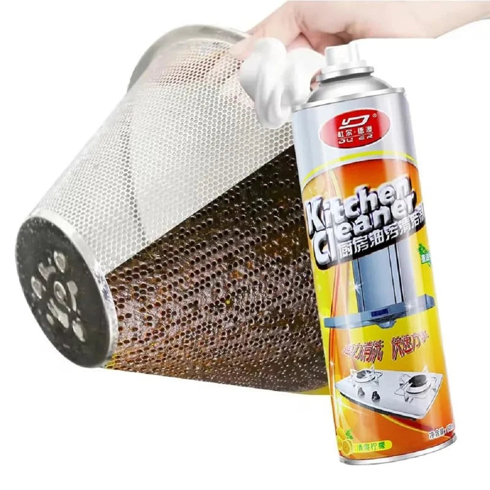 Quirky Multipurpose Foam Cleaner Kitchen Cleaner Spray Oil & Grease Stain Remover Kitchen Cleaner