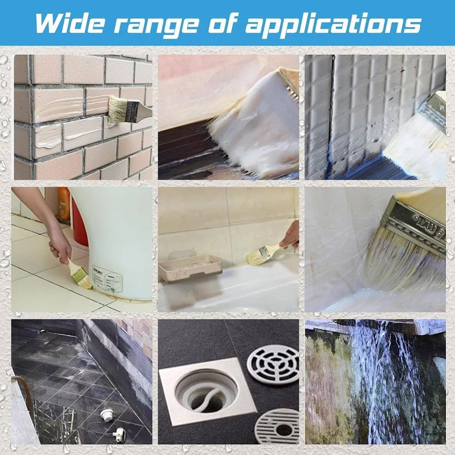 Waterproof Adhesive Glue, 300gm, with Brush