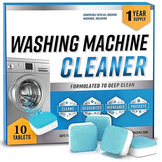 Washing Machine Deep Cleaning Tablets (Pack of 12)